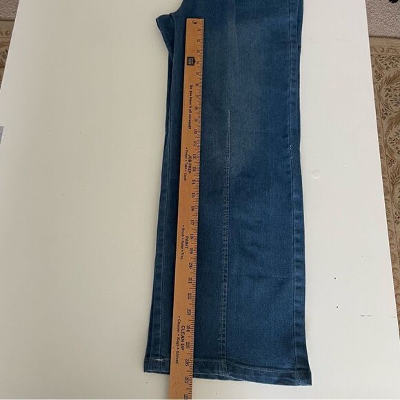 Women’s Blue Elastic Waist Pull-On Jeans Size 32 / Large - Picture 7 of 12